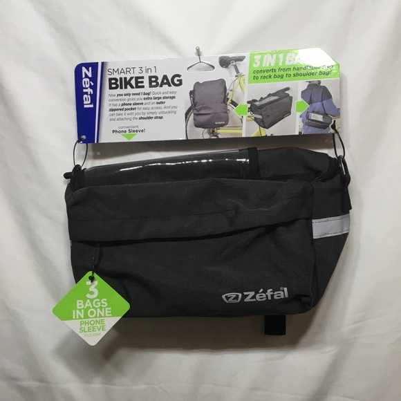 Zefal Smart 3 in 1 Bike Bag Storage with phone sleeve ***BRAND NEW***